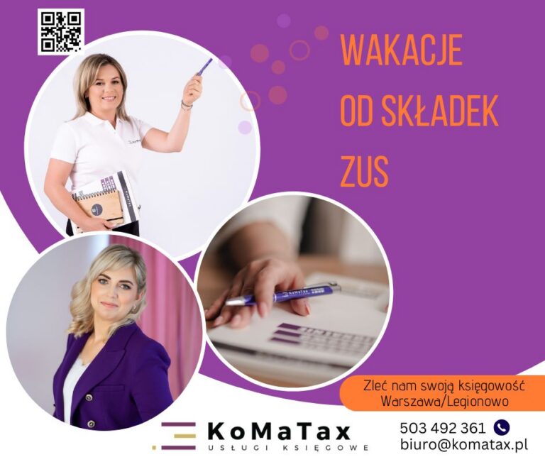 Wakacje od składek ZUS