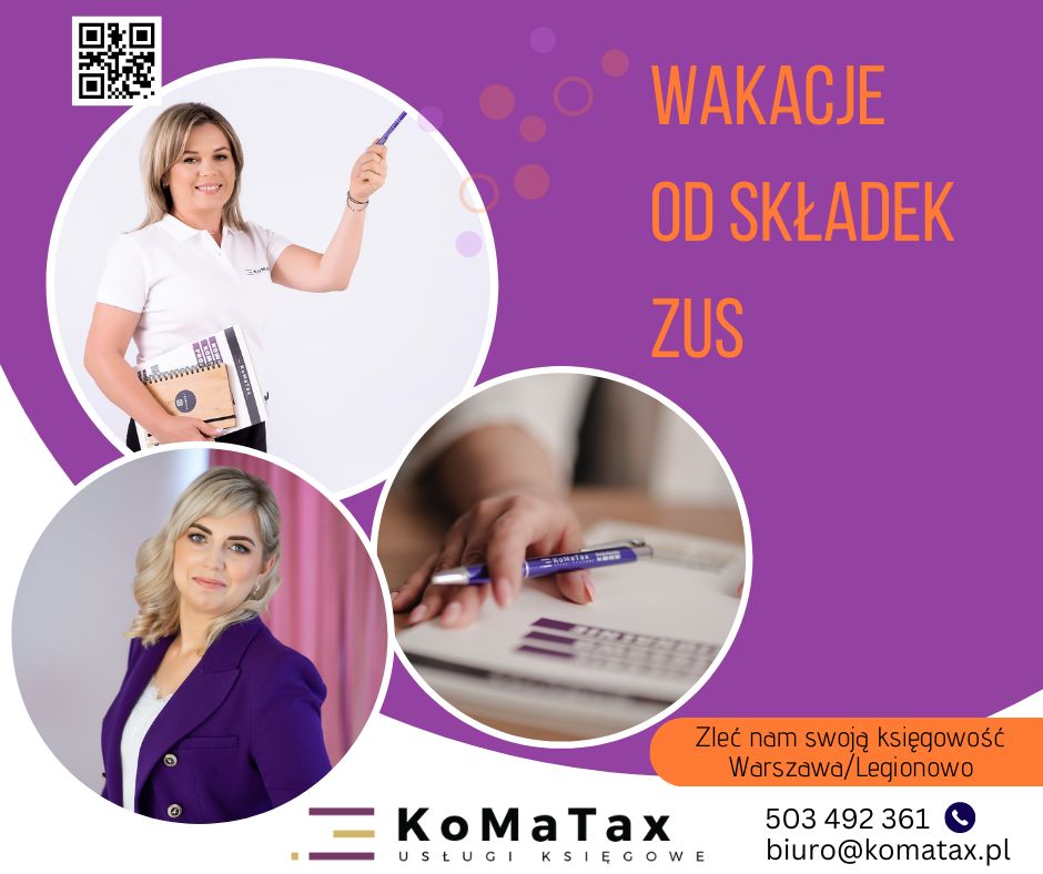 Wakacje od składek ZUS